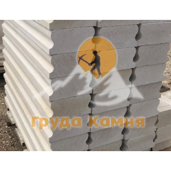 Перила классические Доллар из Акушинского камня