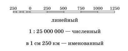 Виды масштабов