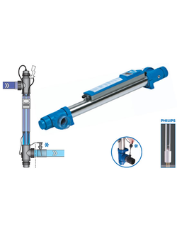 Комбинированная установка Van Erp Blue Lagoon UV-C Ionizer 40000 с медным ионизатором