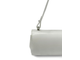 (АРТИКУЛ: 9828/4) СУМКА ЖЕНСКАЯ НЕБОЛЬШАЯ, НАТУРАЛЬНАЯ КОЖА, СВЕТЛО-СЕРАЯ (ПОЧТИ БЕЛАЯ), РЕМЕНЬ ЧЕРЕЗ ПЛЕЧО