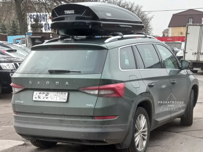 SKODA Kodiaq + THULE Motion900