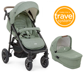 Прогулочная коляса Joie mytrax flex + люлька ramble LX с рождения до 5 лет