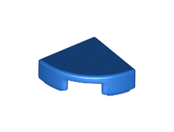 Tile, Round 1 x 1 Quarter, Blue (25269 / 6302961)