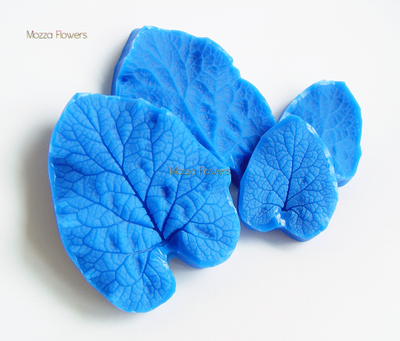 "Лист лопуха" силиконовый молд  (вайнер)