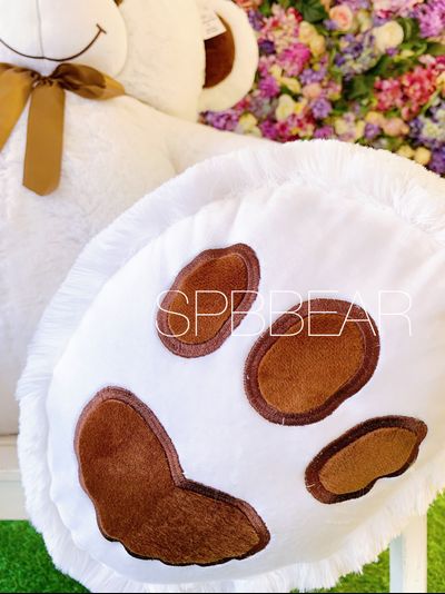 Огромный плюшевый мишка 200 см белый Тони