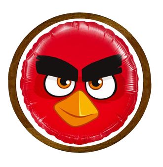 Имбирный Пряник - Angry Birds 8,5х8,5см, толщина 1,2см, 55-60гр. Под заказ 1-3 дня. Арт 3131