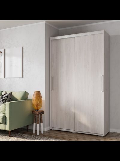 Мебелони ШКК-11 шкаф - купе Ясень белый