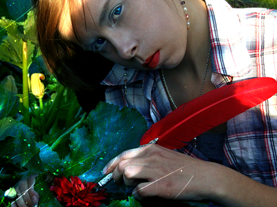 Красивые длинные серьги "Хрустальная роса"