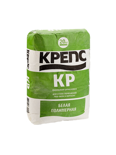Шпаклевка полимерная Крепс КР для сухих помещений, 20 кг