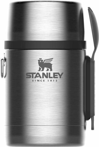 Термос STANLEY Adventure Vacuum Food Jar, 0.53л, серебристый