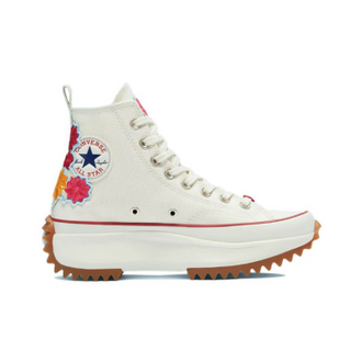 Embroidered floral sales converse