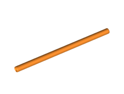 Hose, Rigid 3mm D.  7L / 5.6cm, Orange (75c07 / 6311175)