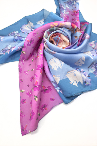 Павловопосадский платок 10135-13