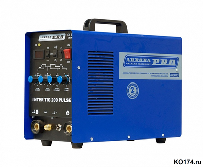 купить Сварочный инвертор TIG AuroraPRO INTER TIG 200 PULSE (TIG+MMA) в челябинске цена на сайте