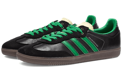 Adidas Samba Wales Bonner (Черные) Арт4 сбоку