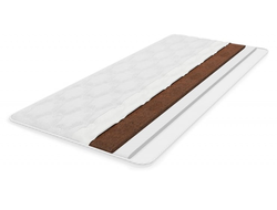 чехол + Кокос 1см + OrtoFoam 2см + чехол