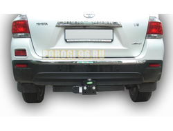 Фаркоп Лидер-Плюс для Toyota Highlander (2010-2013)