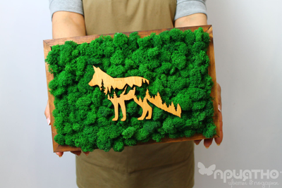 ЖИВАЯ ЭКО-КАРТИНА 1027