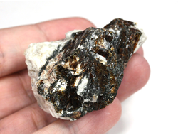 Астрофиллит на породе, Кольский п-ов, Хибины (50*45*23 мм, 70 г) №26157