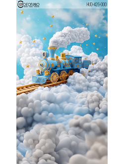 Фотофон виниловый «В облаках»