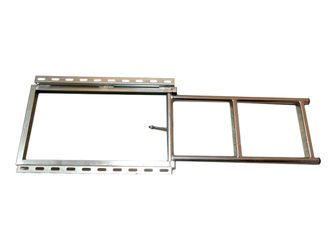 Лестница для фургона выдвижная 2 средние ступени