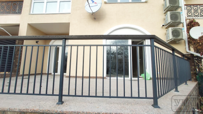 уличное ограждение на террасу