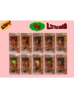 ТЕЙЛ-СПИННЕР 8047# "LITTLE BOMB" *14g (цена указана за 10 шт)