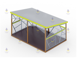 1367.1 Теневой навес «Танграм» тип-2