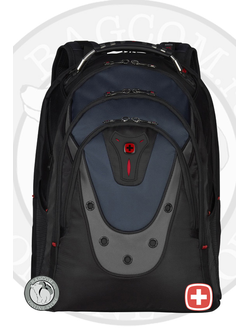 Рюкзак Wenger Ibex Blue вид спереди