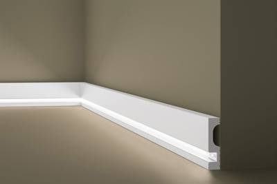 Плинтус IL11 WALLSTYL® - 80*20*2000мм