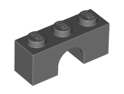 Arch 1 x 3, Dark Bluish Gray (4490 / 4211120 / 4519914 / 4551361 / 4652259)