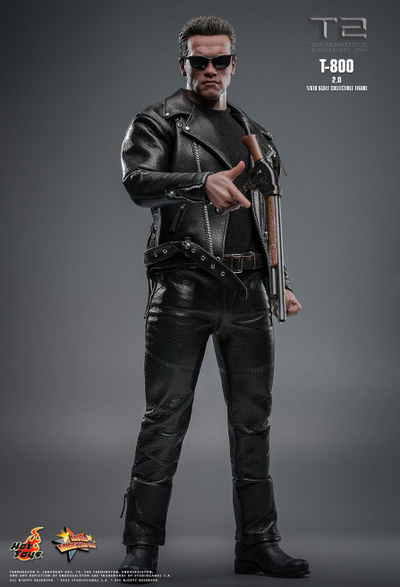 Терминатор Т-800 (Арнольд Шварценеггер, "Терминатор 2: Судный День") - Коллекционная фигурка 1/6 Terminator 2: Judgment Day (2.0) (MMS795) - Hot Toys