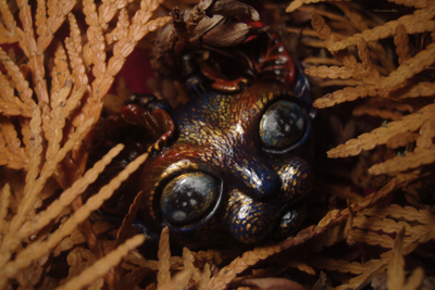 "Шуршащий Вихрябрррь". Коллекционная брошь с котом в стиле фэнтези