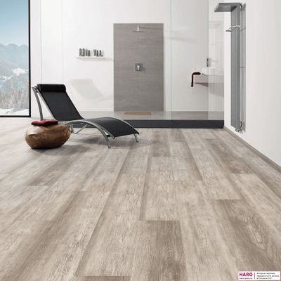 Дизайнерский пол Disano Дуб Кантри серый 543730