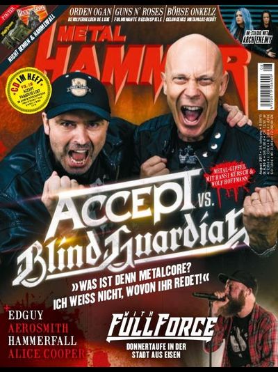 METAL HAMMER Deutsch Magazine August 2017 Accept, Blind Guardian Cover Иностранные журналы, Intpress