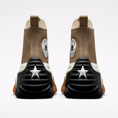 Кеды Converse Run Star Motion бежевые высокие на платформе