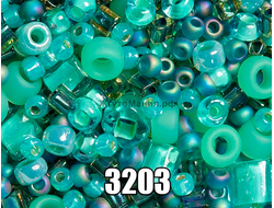 3203 TOHO Beads Mix Take - Seafoam/Green  - БИСЕР ТОХО МИКС ГОЛУБОЙ/ЗЕЛЁНЫЙ