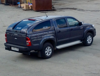 Спортивный кунг Carryboy G500 на Toyota Hilux 2005-2015 от AvengerUral.ru в Челябинске и Оренбурге