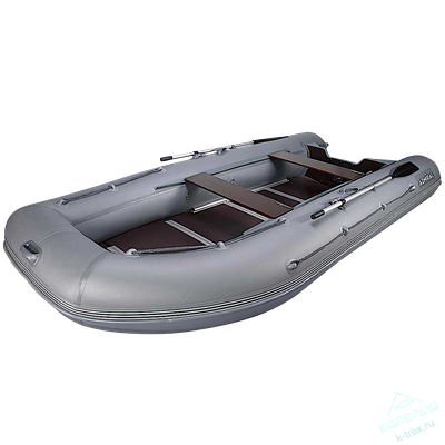 Лодка ПВХ Адмирал 410 Серая