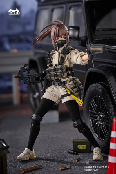 Девочка-часовой Рейзен - Коллекционная фигурка 1/12 SCALE Sentinel Reisen (PA006) - HASUKI