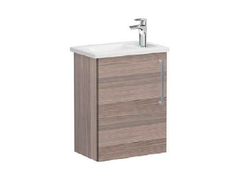 Модуль с квадратной раковиной, Vitra Root, 45 см, с дверцей, кордоба, левосторонний, 68061