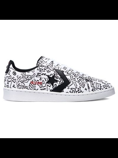 Кеды Converse x Keith Haring One Star Pro кожаные белые низкие