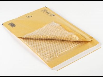 Пакет с воздушной подушкой C/13 коричневый (170х225мм+50мм клапан)