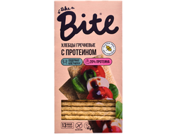 Хлебцы хрустящие гречневые с протеином, 100г (Bite)