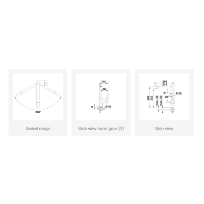 Смеситель Blanco Linus 517183