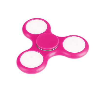 Спиннер "LED Pink" - с подсветкой