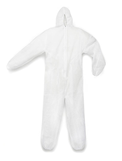 Комбинезон одноразовый 25 гр/м2 белый