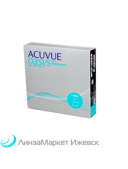 Линзы ежедневной замены ACUVUE 1-DAY Oasys (30 линз) в ЛинзаМаркет Ижевск