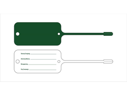 Бирка для ключей МАКЕТ 2 (двухсторонняя печать 1+1)