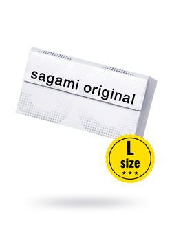 742/1 ПРЕЗЕРВАТИВЫ SAGAMI ORIGINAL 002 L-SIZE,ГЛАДКИЕ №10